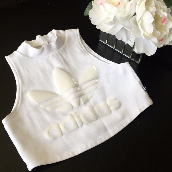 adidas Tops - Adidas high neck crop top